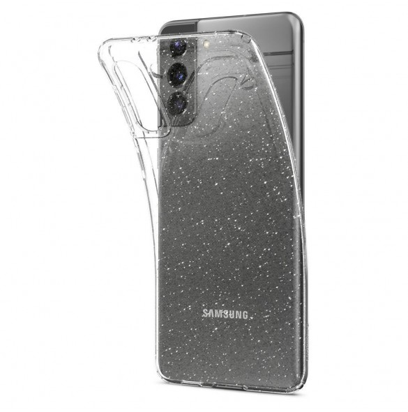 Samsung Galaxy S21 skyddas av detta fantastiska skal.
