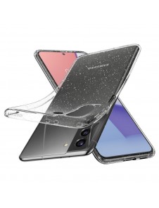 Glitterkristall och mycket snyggt skal Samsung Galaxy S21.