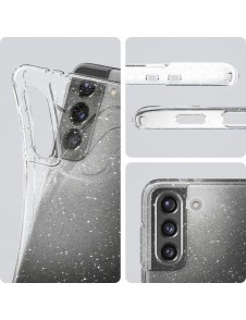 Glitterkristall och mycket snyggt skal Samsung Galaxy S21 Plus.
