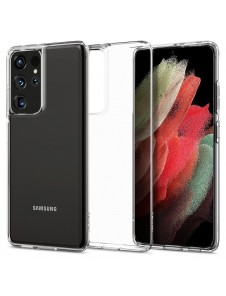 Samsung Galaxy S21 Ultra och väldigt snyggt skydd från Spigen.