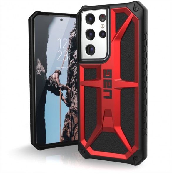 UAG Monarch Skal Samsung Galaxy S21 Ultra - Röd