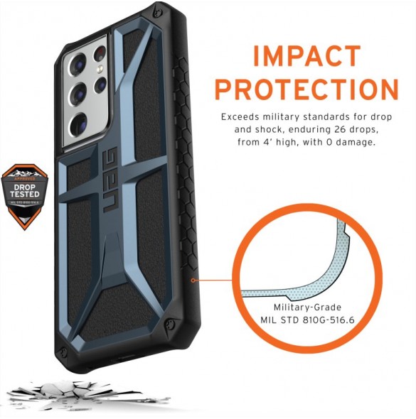 UAG Monarch Skal Samsung Galaxy S21 Ultra - Gräsand