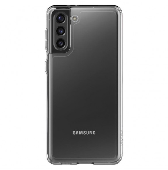Kristallklart och mycket snyggt skal Samsung Galaxy S21 Plus.