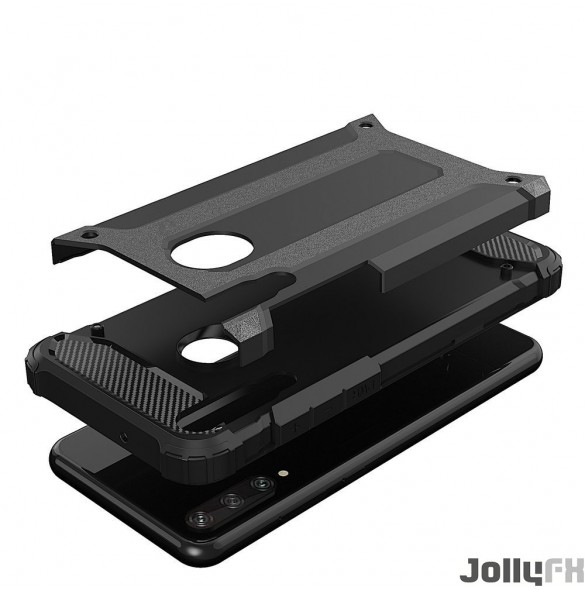 Svart och mycket elegant omslag Oppo A31.