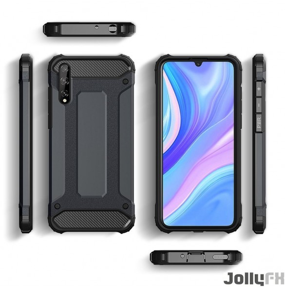 Vackert och pålitligt skyddsfodral för Huawei P Smart S / Y8p.