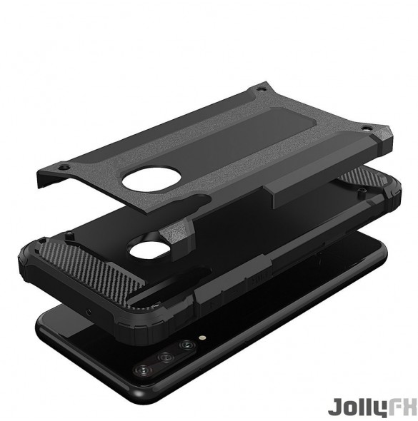 Huawei Y6p skyddas av detta fantastiska skal.