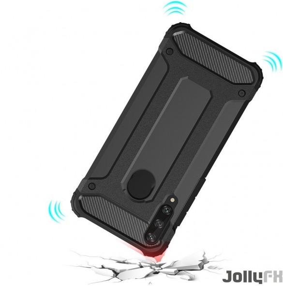 Blå och mycket snyggt fodral Huawei Y6p.