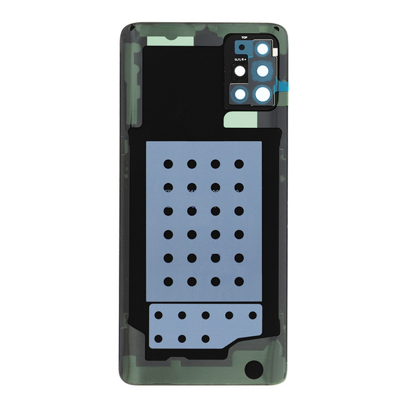 Samsung Galaxy A51 Batterilock - Krossad svart (Service Pack)