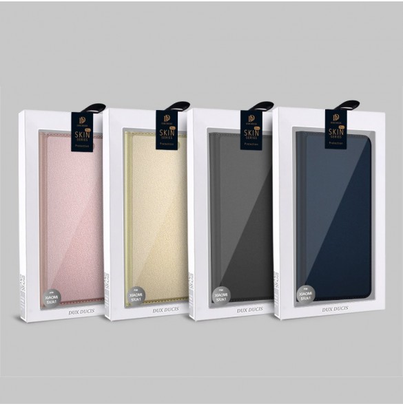 DUX DUCIS Skin Pro Bookcase typväska till iPhone 8, iPhone 7, iPhone SE 2020 - Grå