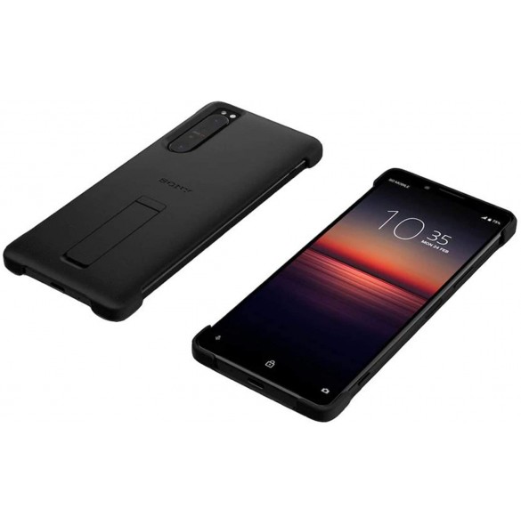 Sony XQZ-CBAD Style Cover Stand till Xperia 5 II - Svart