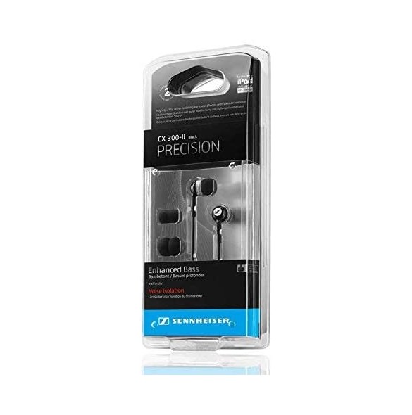 Sennheiser Cx300II In-ear hörlurar - Svart