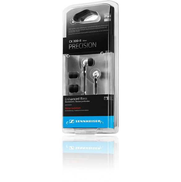 Sennheiser Cx300II In-ear hörlurar - Silver