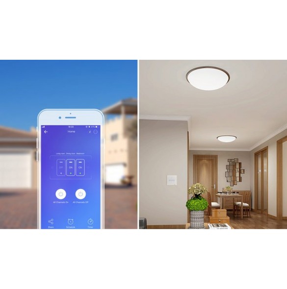 Sonoff T0EU1C-TX touch Wi-Fi wireless wall smart switches - Vit