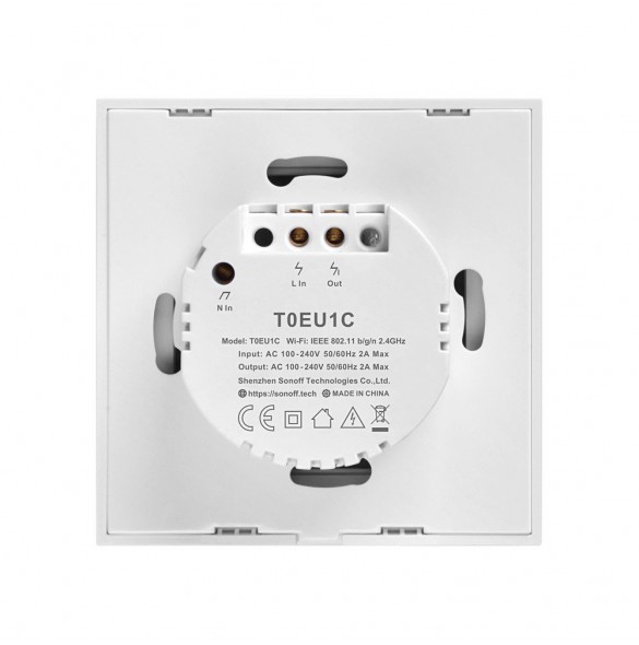Sonoff T0EU1C-TX touch Wi-Fi wireless wall smart switches - Vit