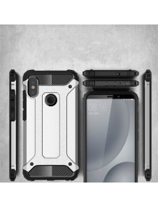 Silver och väldigt snyggt skydd till Xiaomi Mi A2 Lite / Redmi 6 Pro.
