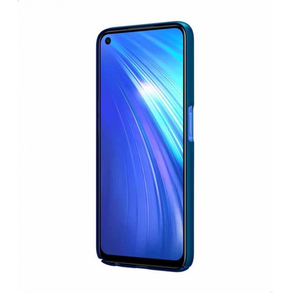 Nillkin Super Frosted Back Cover for Realme 6 - Peacock Blue