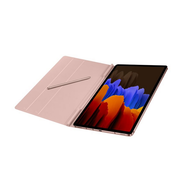 Brunt och mycket snyggt fodral Samsung Galaxy Tab S7.
