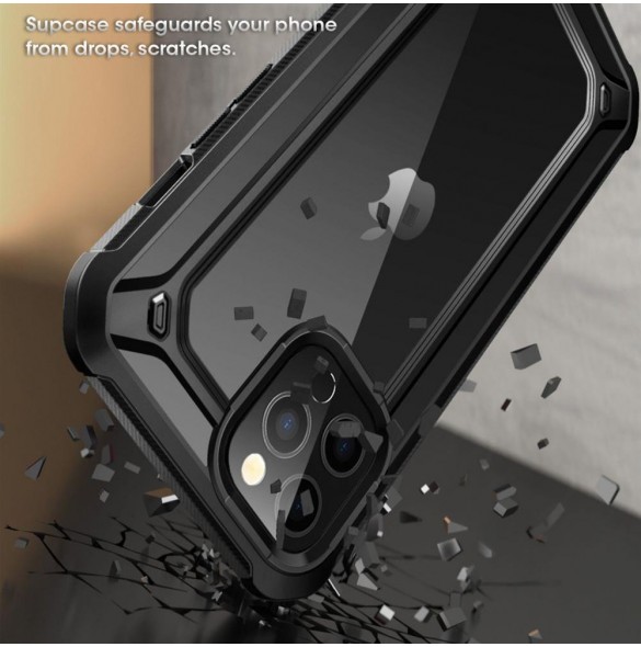 Supcase Exo Pro till iPhone 12 Pro / iPhone 12 - Svart