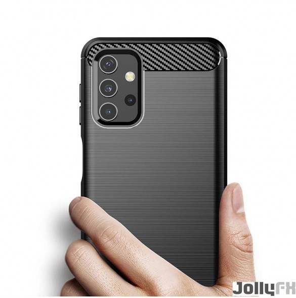 Samsung Galaxy A32 5G skyddas av detta fantastiska skal.
