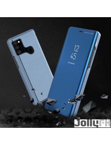 Blå och väldigt snygg skal Samsung Galaxy A12s.