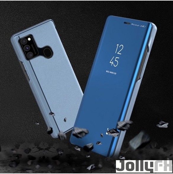 Blå och väldigt snygg skal Samsung Galaxy A12s.