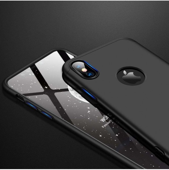 Svart och väldigt snyggt skydd till iPhone XR.