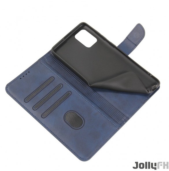 Blå och mycket snyggt skal Samsung Galaxy A51.