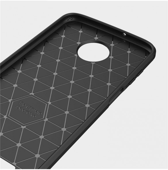 Svart och väldigt snyggt skydd till Motorola Moto Z3 Play.