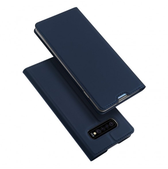 Blå och väldigt snyggt skydd till Samsung Galaxy S10 Plus.