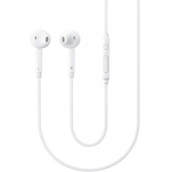 Samsung Stereo HF 3,5 mm med fjärrkontroll EO-EG920BWE - Vit