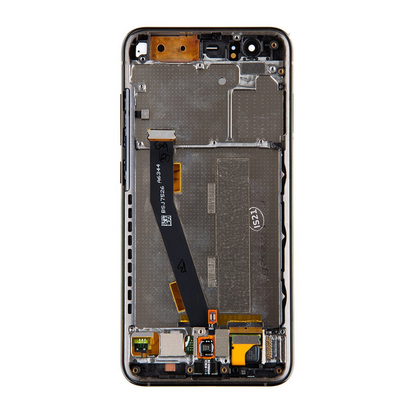 LCD Display + Touch Unit + Front Cover for Xiaomi Mi6 Black (Service Pack)