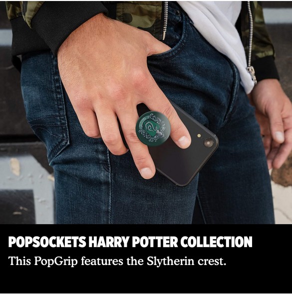PopSockets smartphone hållare och stativ - Harry Potter Slytherin