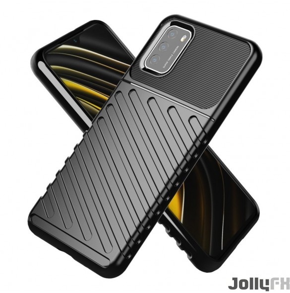 Med detta omslag kommer du att vara lugn för Xiaomi Poco M3 / Xiaomi Redmi 9T och väldigt snyggt skydd från JollyFX.
