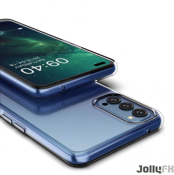 Oppo Reno4 och väldigt snyggt skydd från JollyFX.