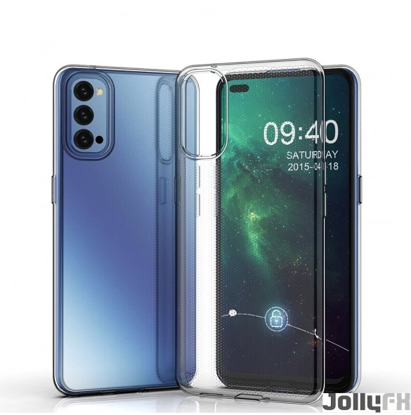 Vackert och pålitligt skyddsfodral för Oppo Reno4.