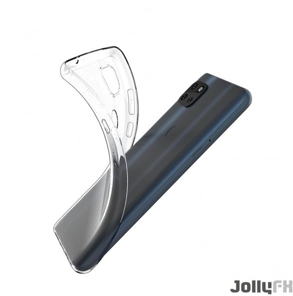 Genomskinligt och mycket snyggt skydd Motorola Moto G 5G.
