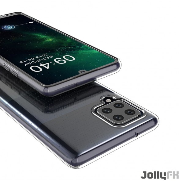 Samsung Galaxy A12 och väldigt snyggt skydd från JollyFX.