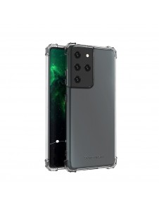 Samsung Galaxy S21 Ultra 5G skyddas av detta fantastiska skal.
