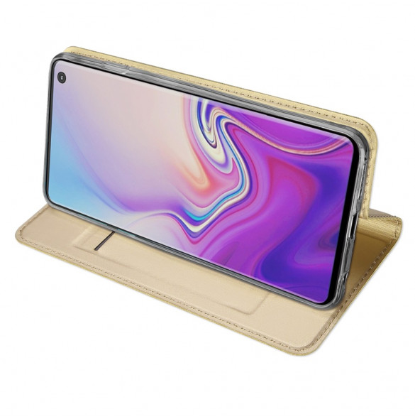 Guld och väldigt snyggt skydd till Samsung Galaxy S10.