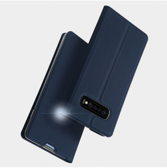 Blå och väldigt snyggt skydd till Samsung Galaxy S10.