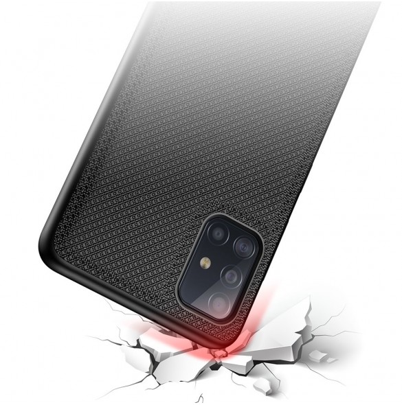 Samsung Galaxy A51 och väldigt snyggt skydd från Dux Ducis.