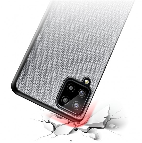 Samsung Galaxy A12 och väldigt snyggt skydd från Dux Ducis.