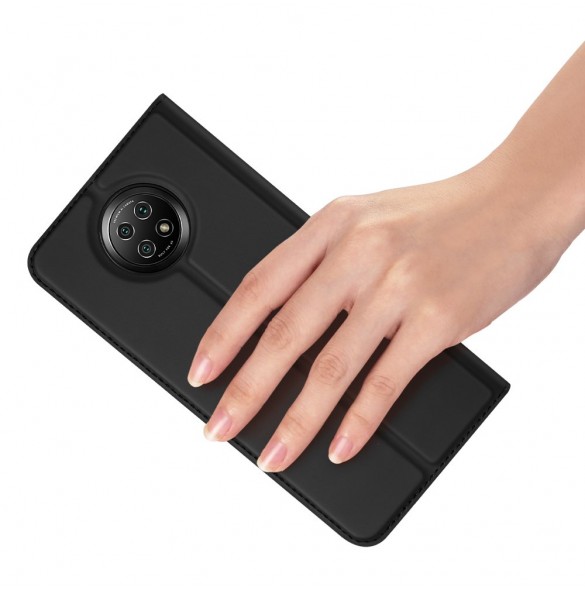 Med detta omslag kommer du att vara lugn för Xiaomi Redmi Note 9T 5G och väldigt snyggt skydd från Dux Ducis.