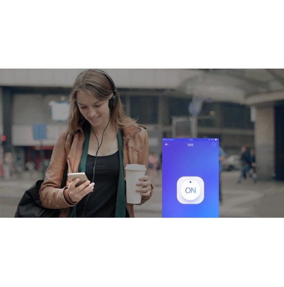 Sonoff S55TPE-FR Wi-Fi Smart Waterproof Socket - Vit