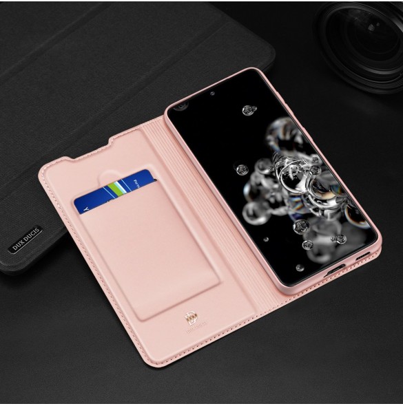 Dux Ducis Skin Pro Boksfodral till Samsung Galaxy S21 5G - Rosa