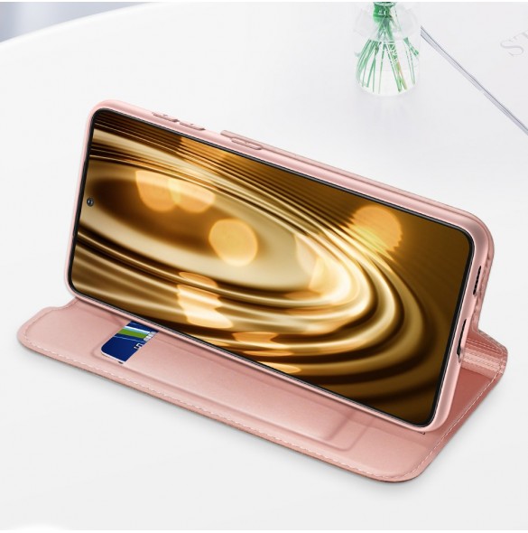 Dux Ducis Skin Pro Boksfodral till Samsung Galaxy S21 5G - Rosa