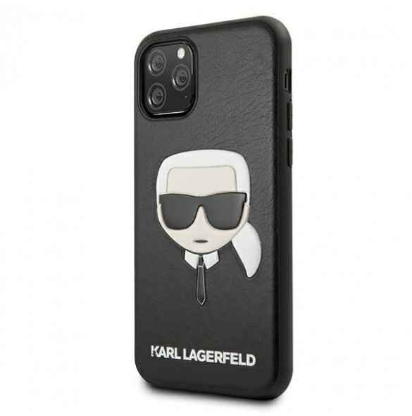 Karl Lagerfeld KLHCN58KHBK iPhone 11 Pro hardcase Ikonisk handrem - Svart
