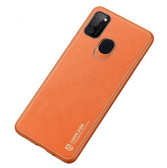 Samsung Galaxy M30s och väldigt snyggt skydd från Dux Ducis.