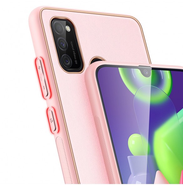 Samsung Galaxy M30s och väldigt snyggt skydd från Dux Ducis.