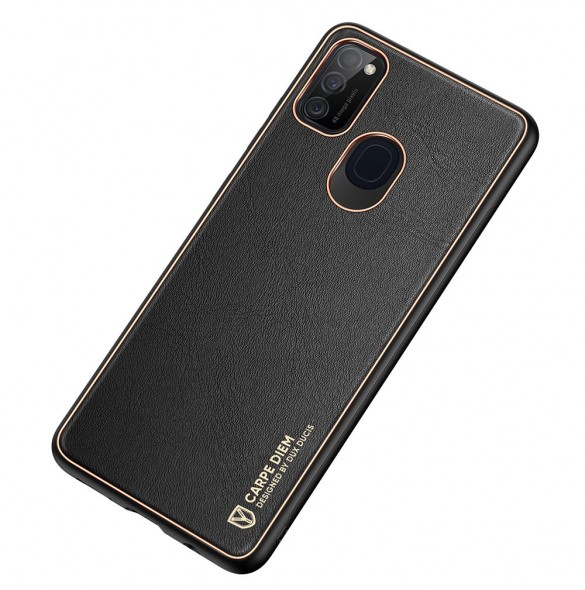 Samsung Galaxy M30s och väldigt snyggt skydd från Dux Ducis.